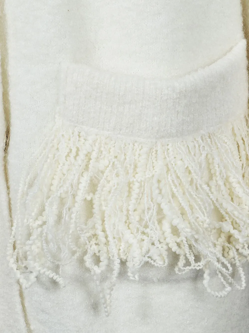 Cardigan With Fringe Pockets