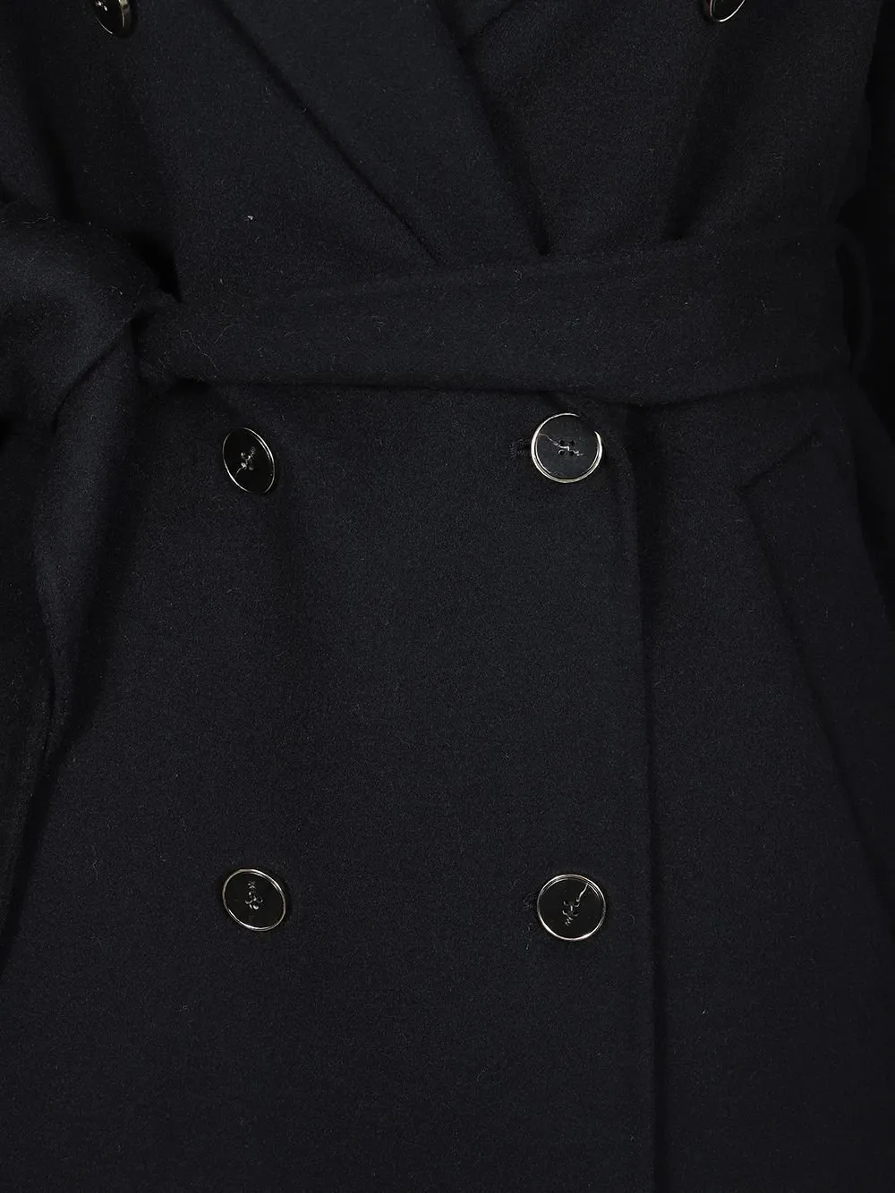 Double-Breasted Wool Coat
