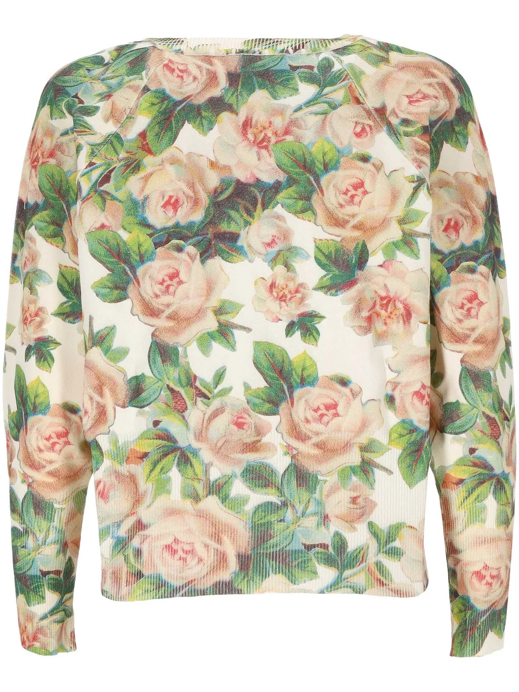 Floral Print Sweater