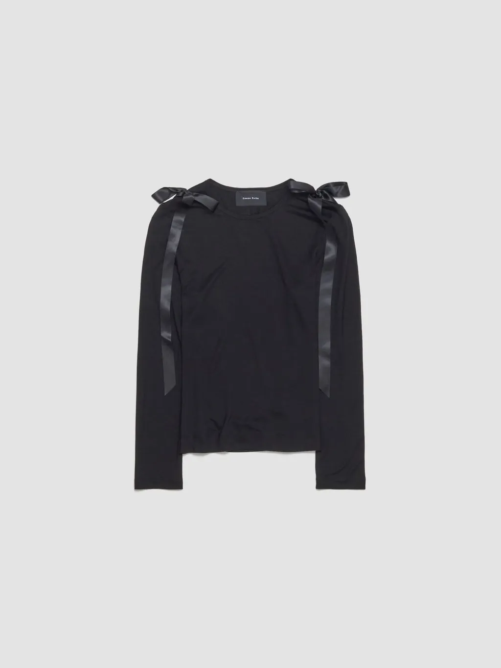 Long Sleeve Top With Bows