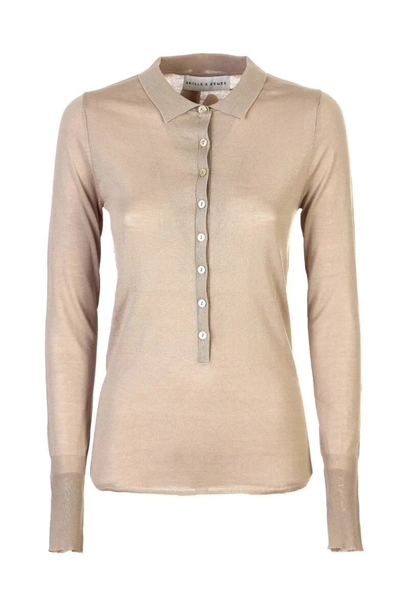 Long Sleeve Polo Shirt