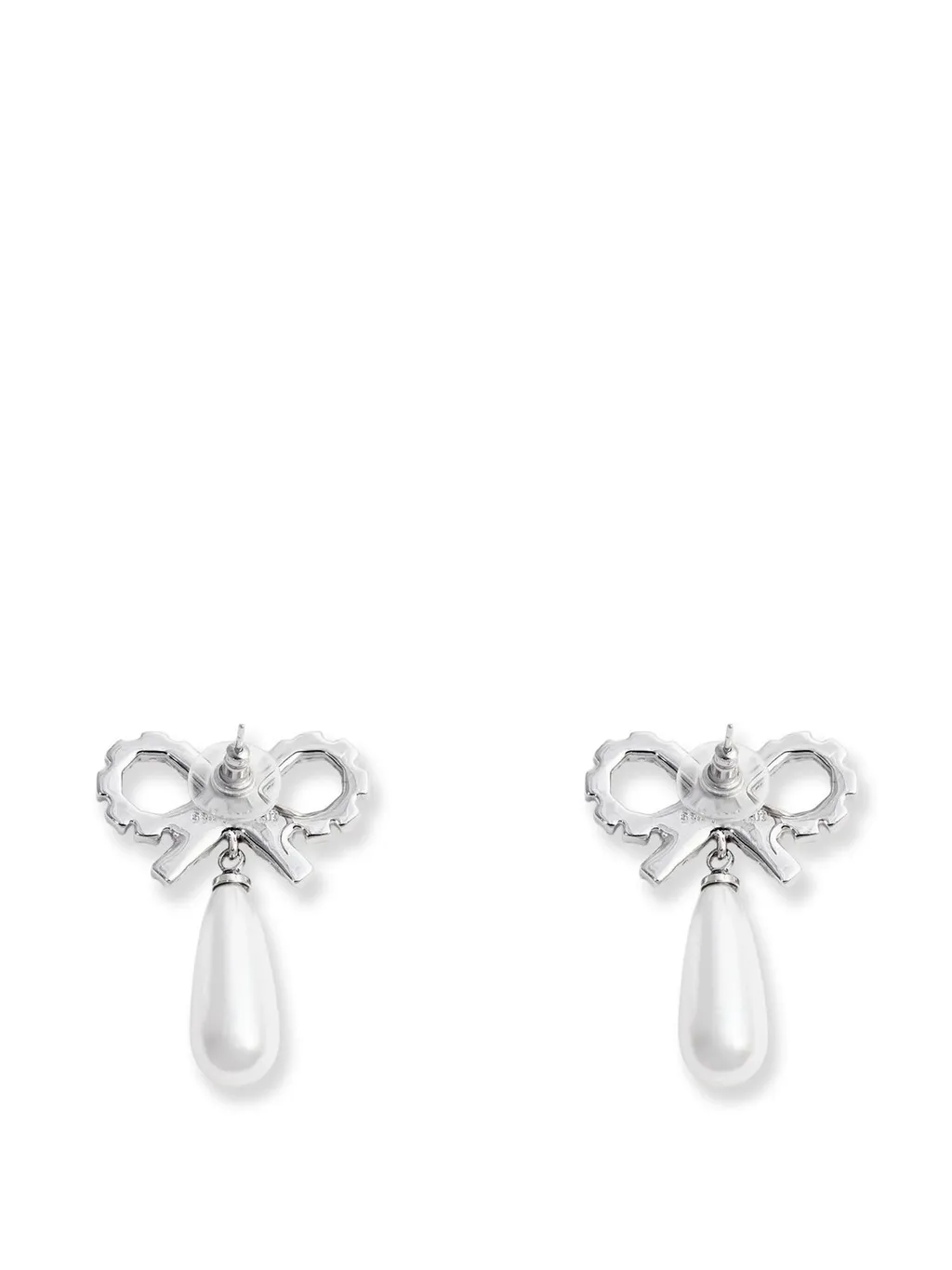 Bow Pearl Earrings