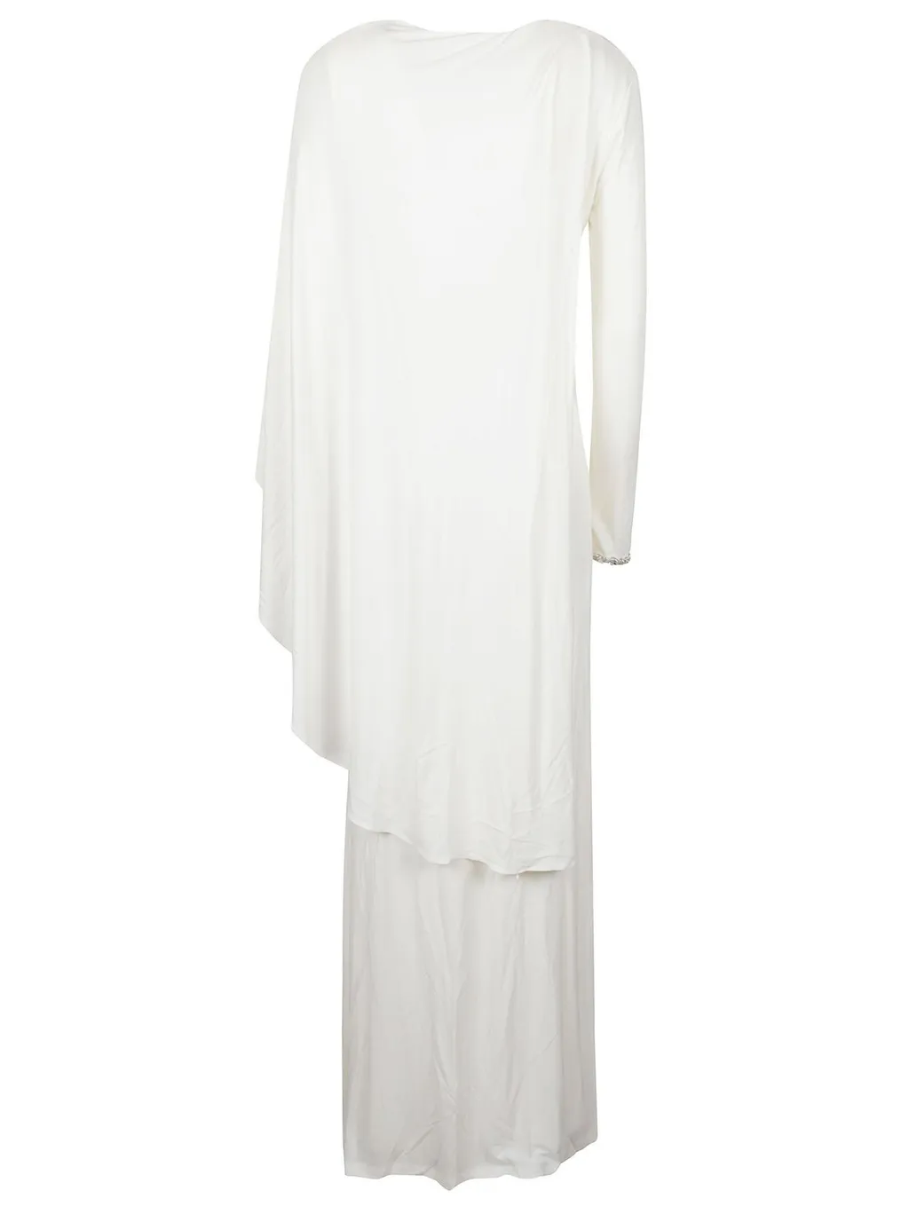 Asymmetric Drape Gown