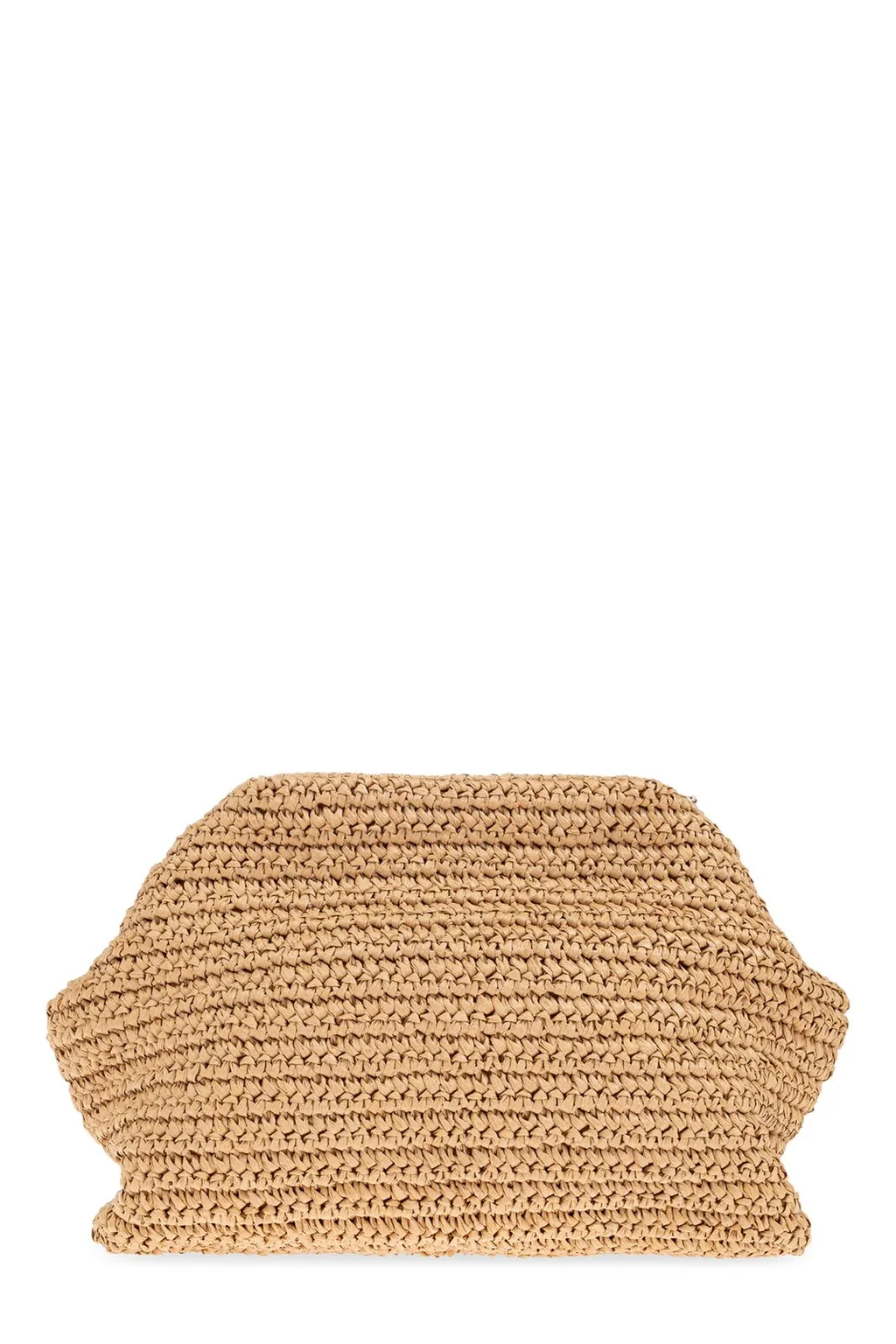 Woven Raffia Clutch