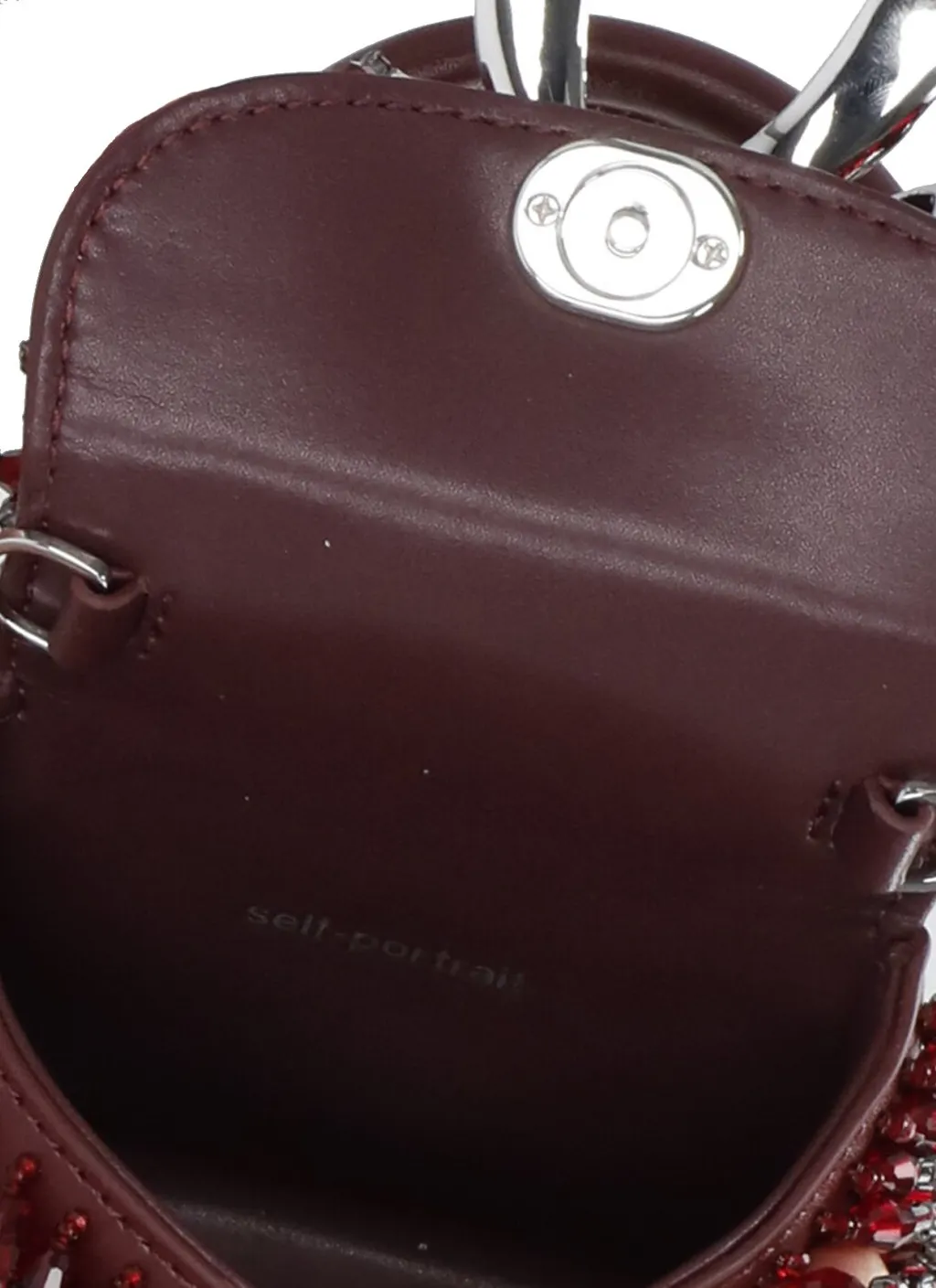 Beaded Top Handle Bag