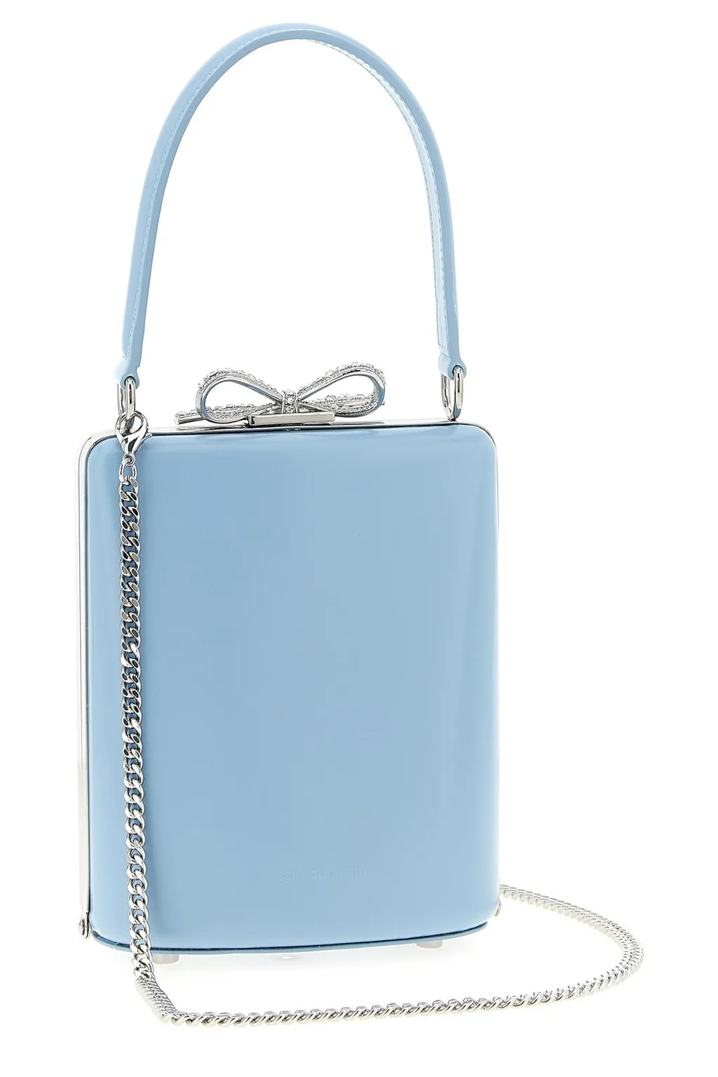 Box Bag With Bow Detail