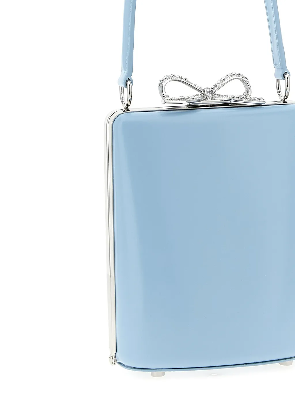 Box Bag With Bow Detail