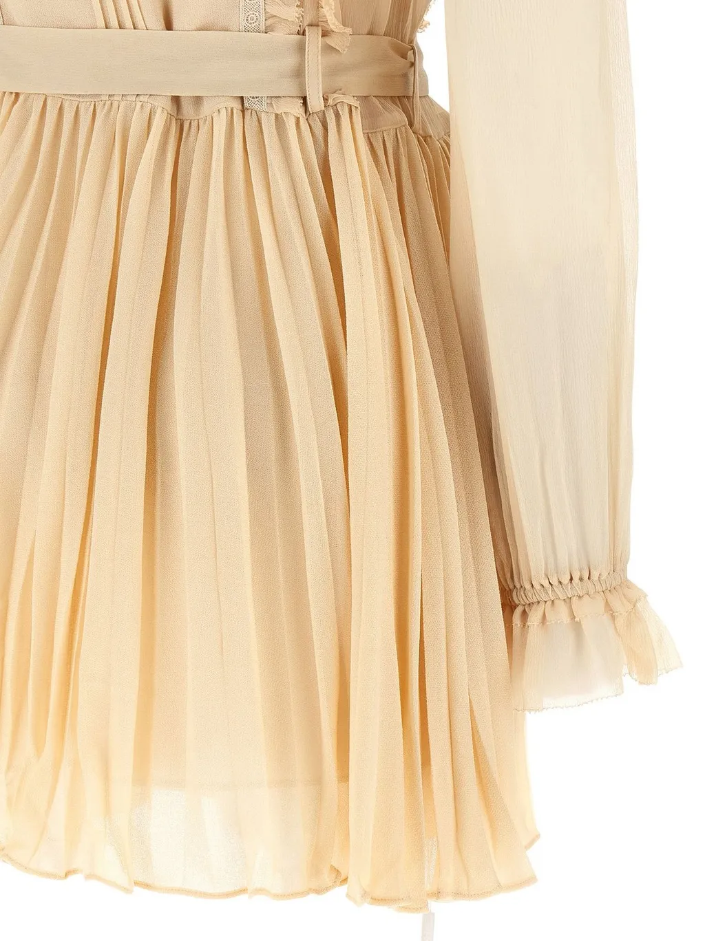 Embellished Collar Mini Dress