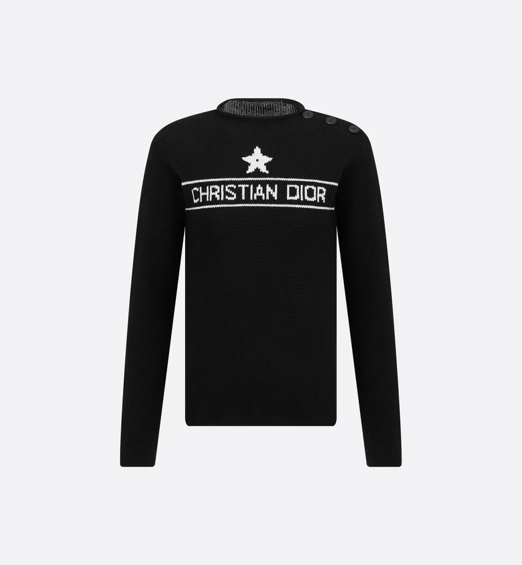 Sweater With Christian Dior Signature
