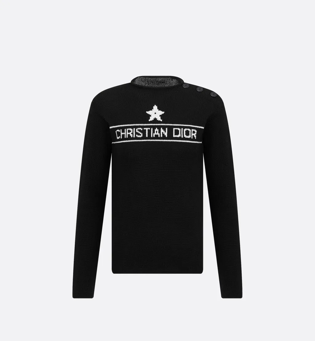 Sweater With Christian Dior Signature