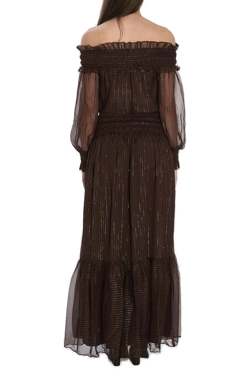Off-The-Shoulder Maxi Dress