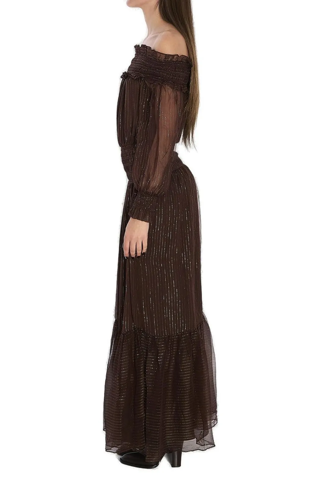 Off-The-Shoulder Maxi Dress