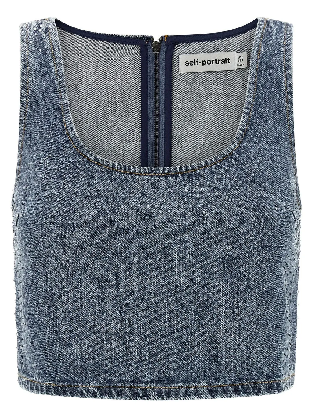 Denim Crop Top