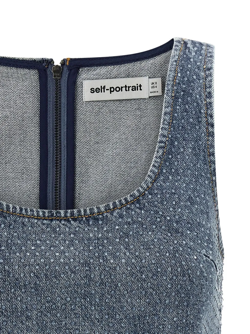 Denim Crop Top