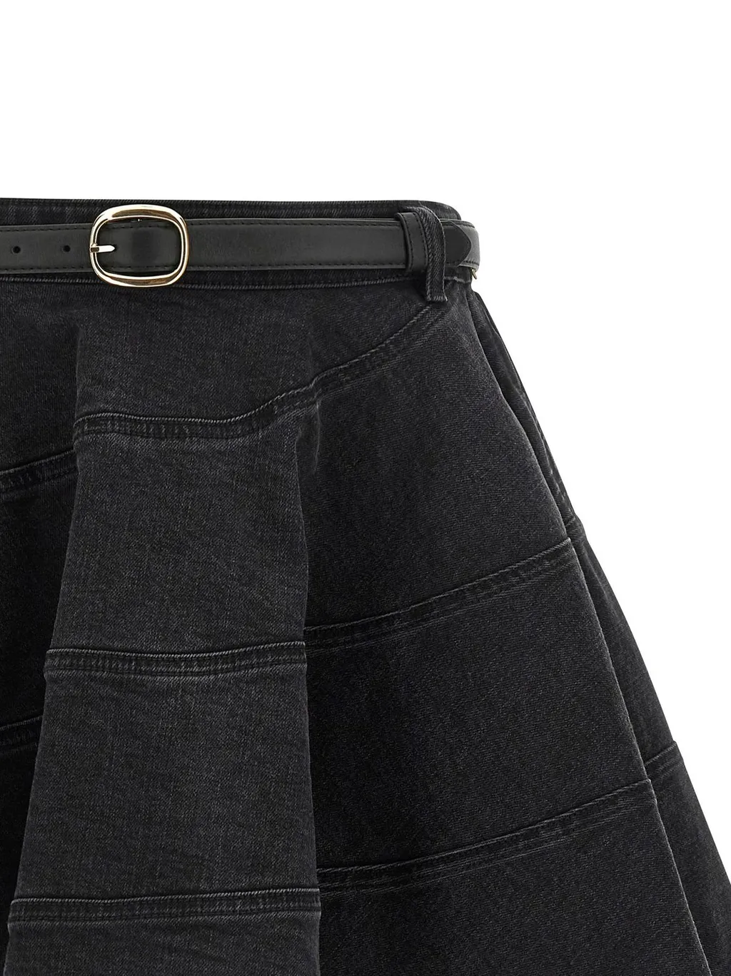 Denim Mini Skirt