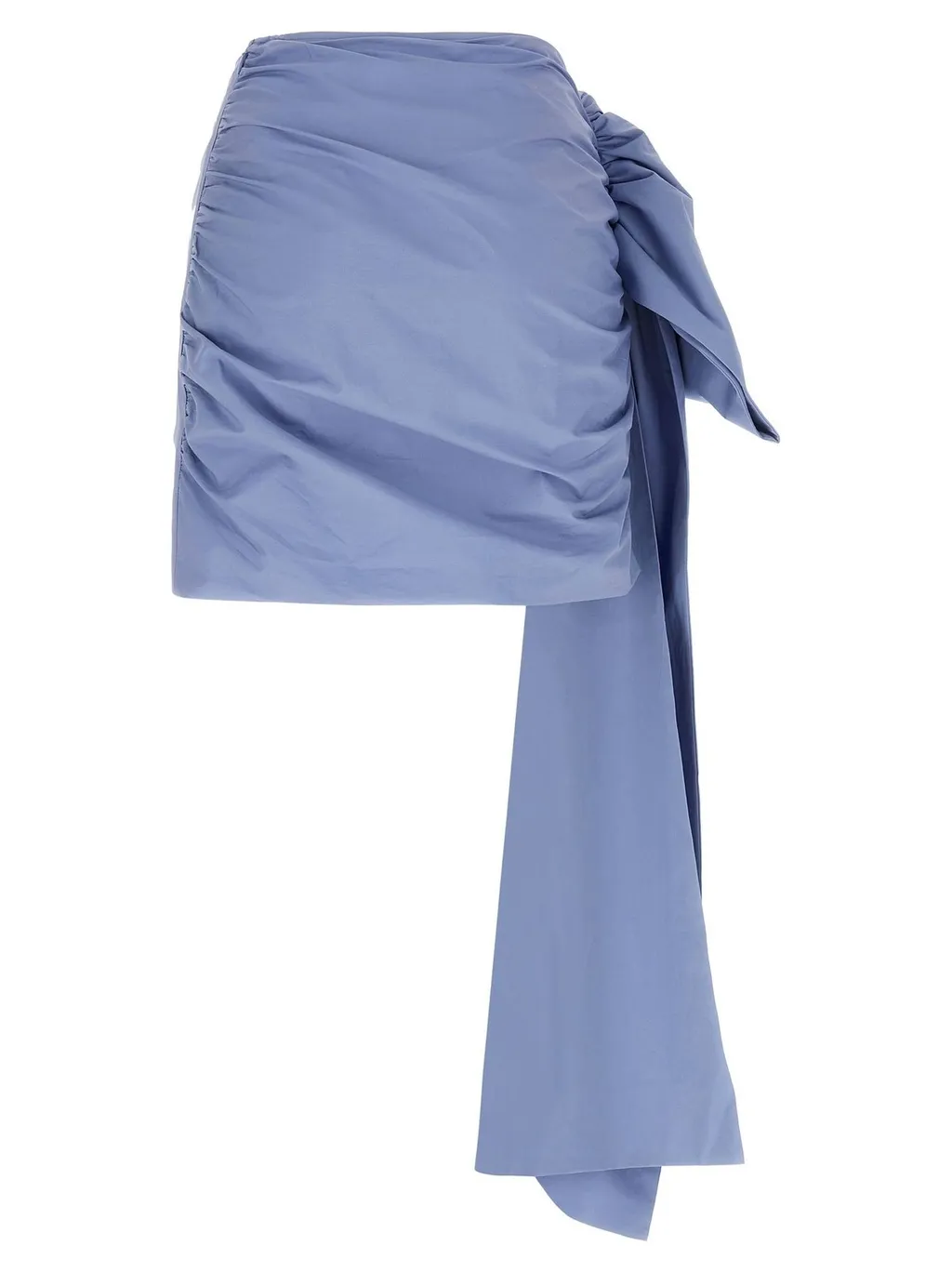 Draped Mini Skirt