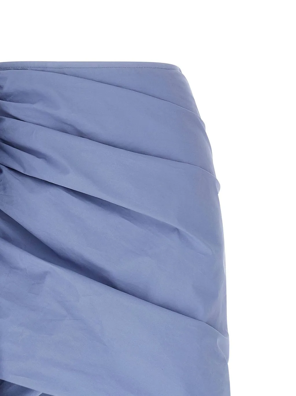 Draped Mini Skirt