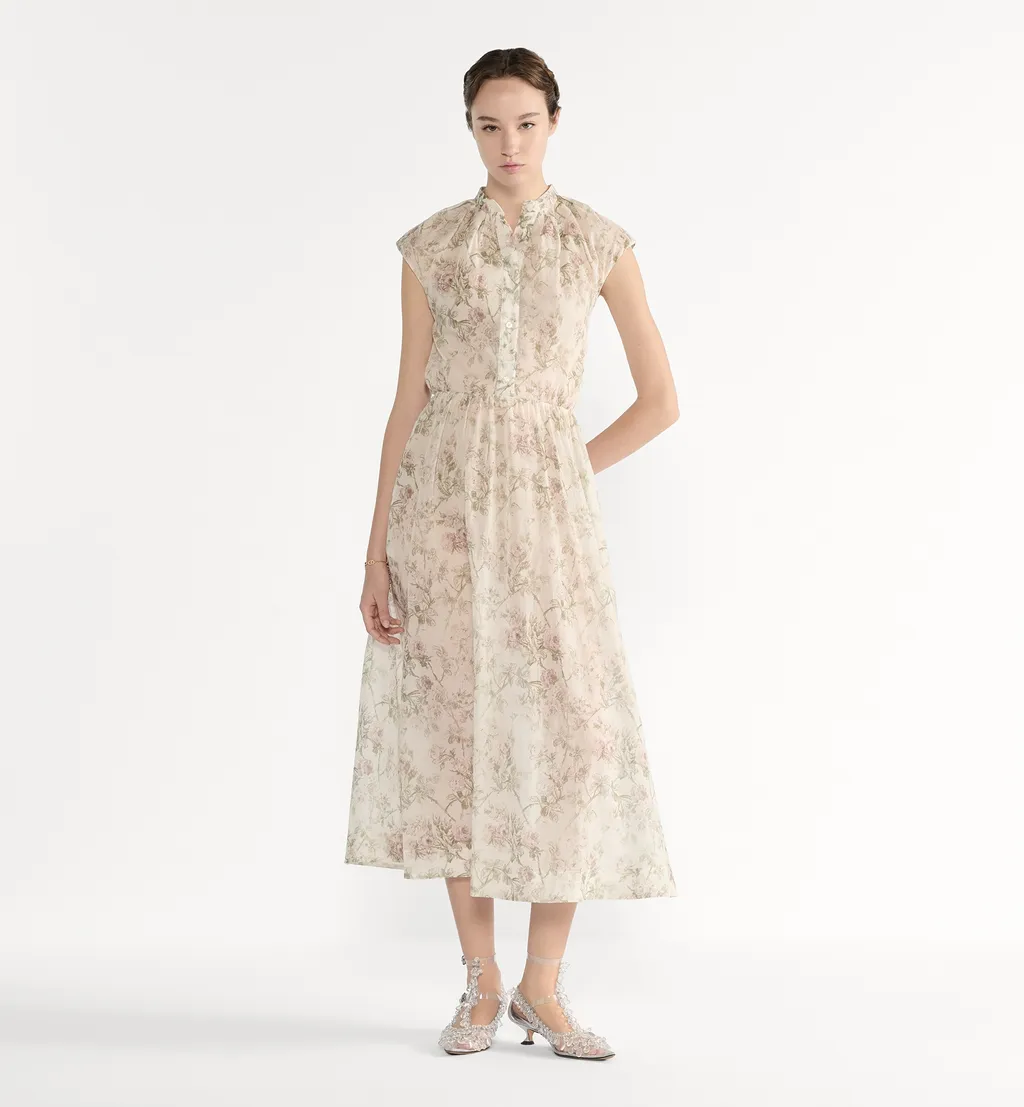 Floral Print Midi Dress