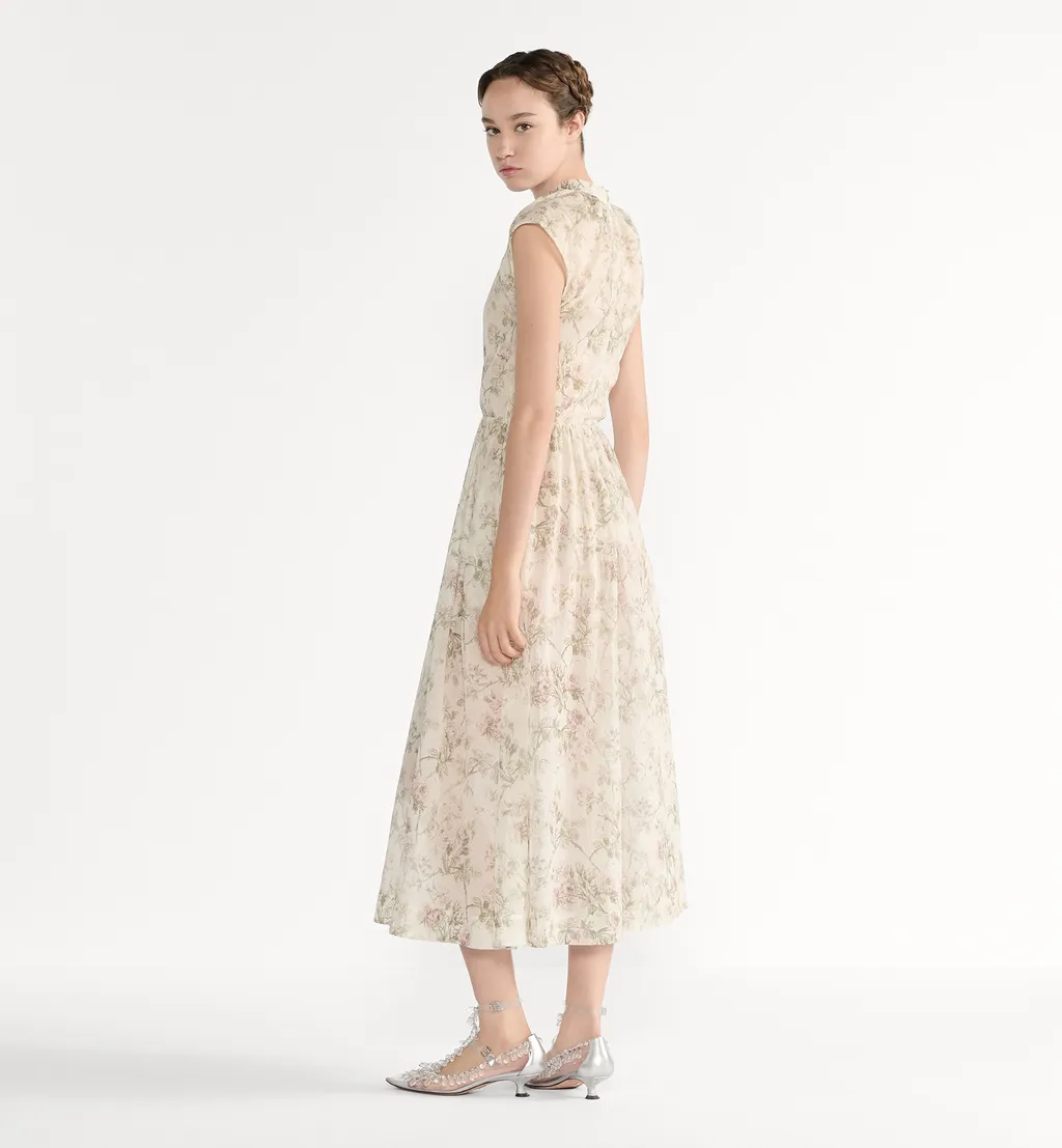Floral Print Midi Dress