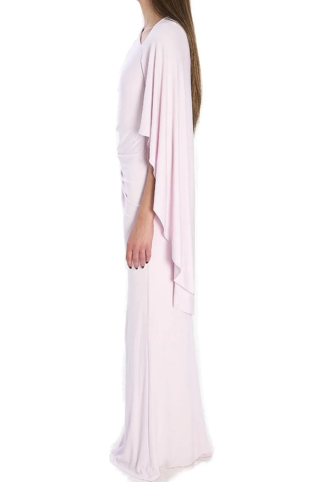 Asymmetrical Draped Gown