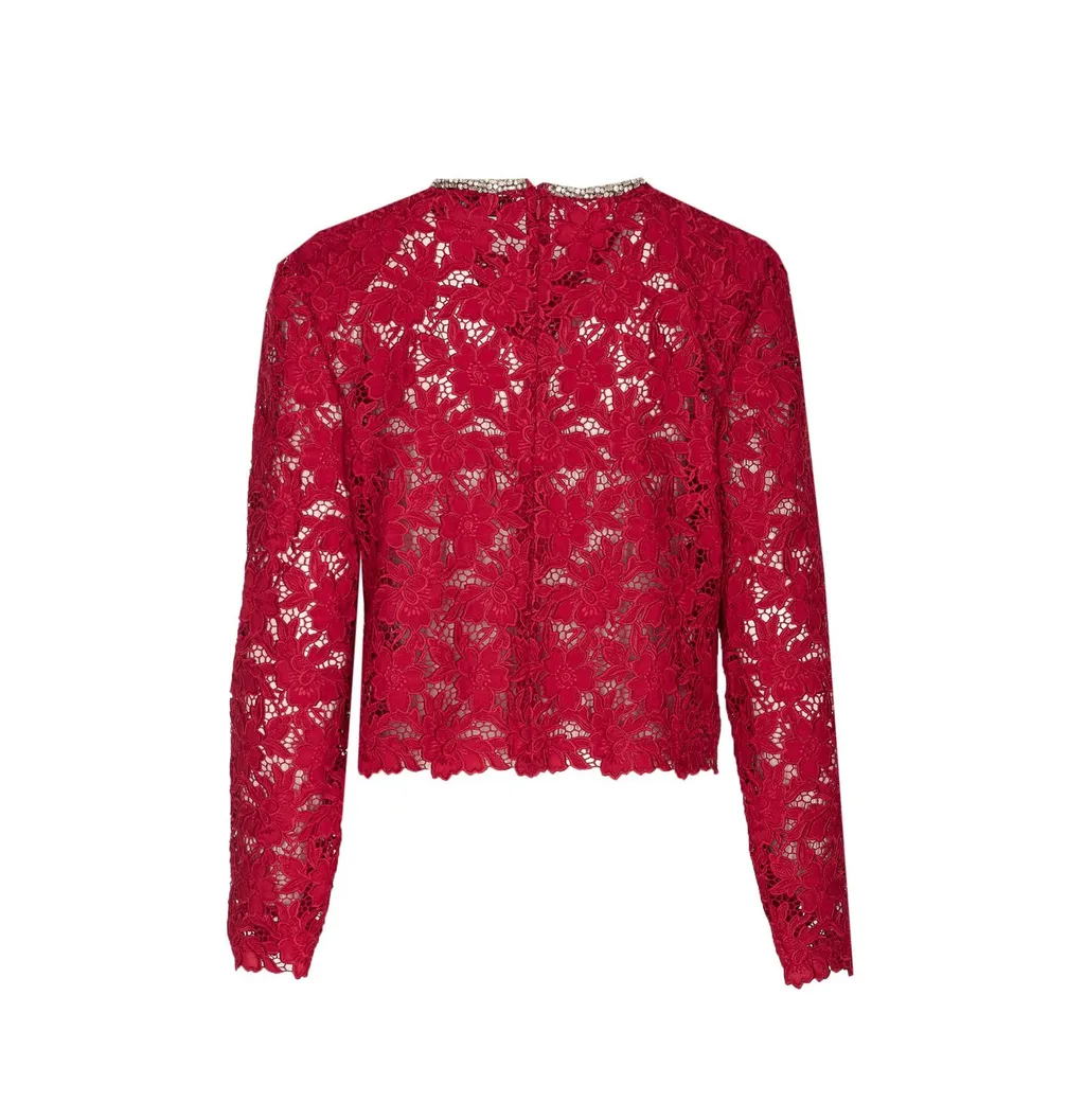 Cropped Lace Top