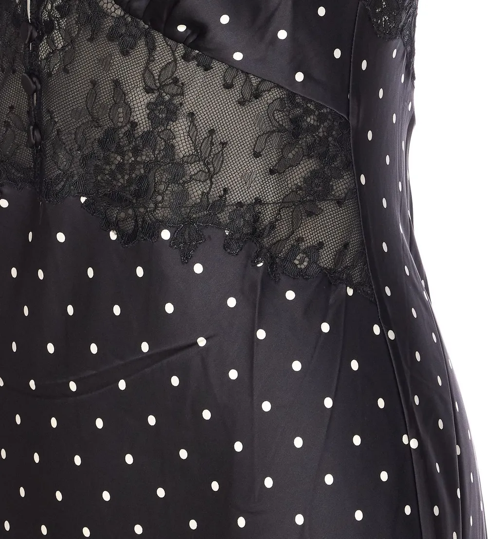 Polka Dot Slip Dress