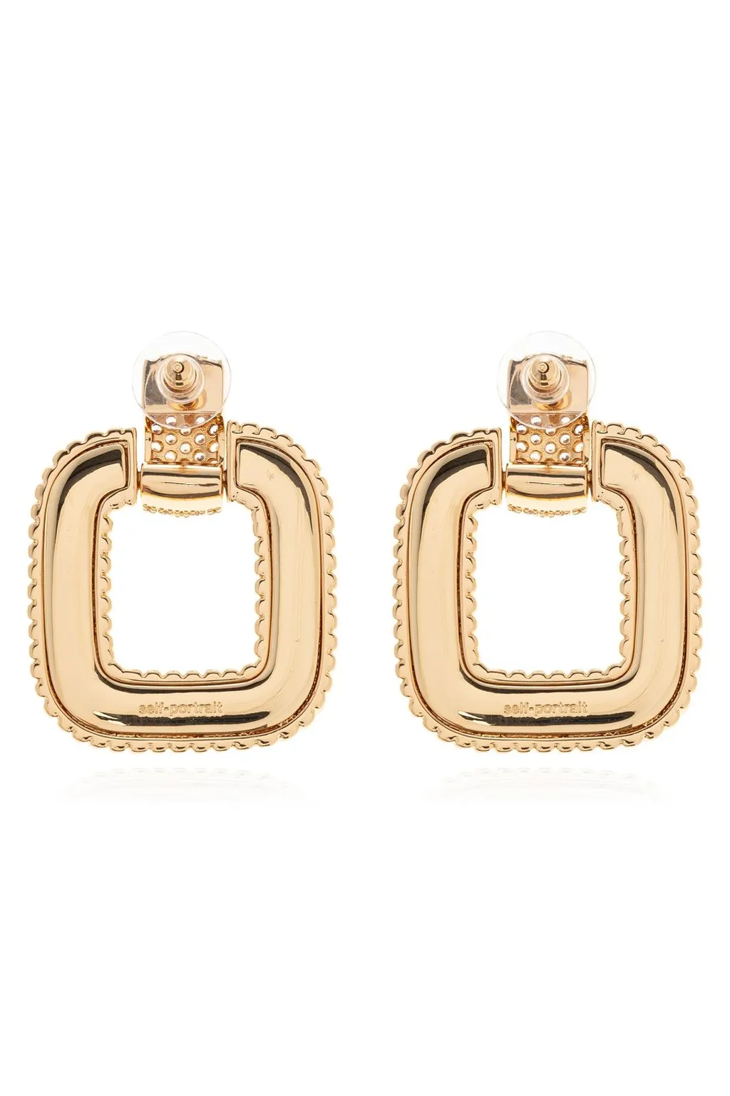 Square Link Earrings
