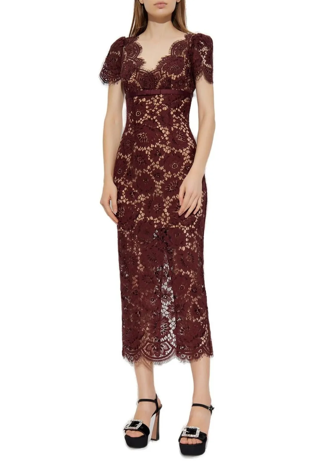 Lace Midi Dress