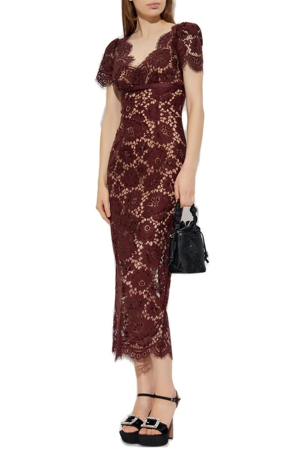 Lace Midi Dress