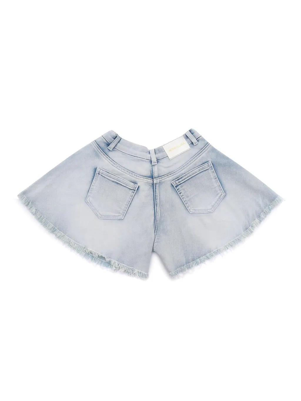 Monnalisa Embellished Jean Shorts