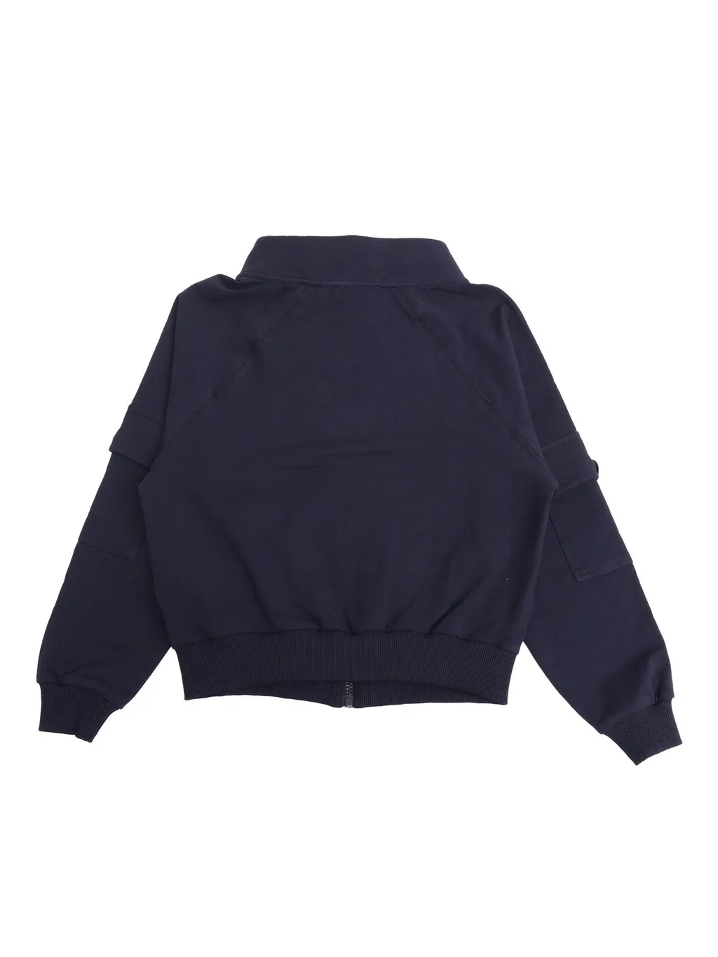 Monnalisa Pocket Detailed Zipped Sweatshirt