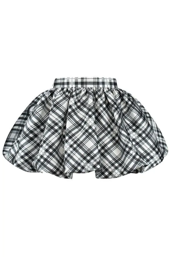 Monnalisa Mikado Puffball Skirt