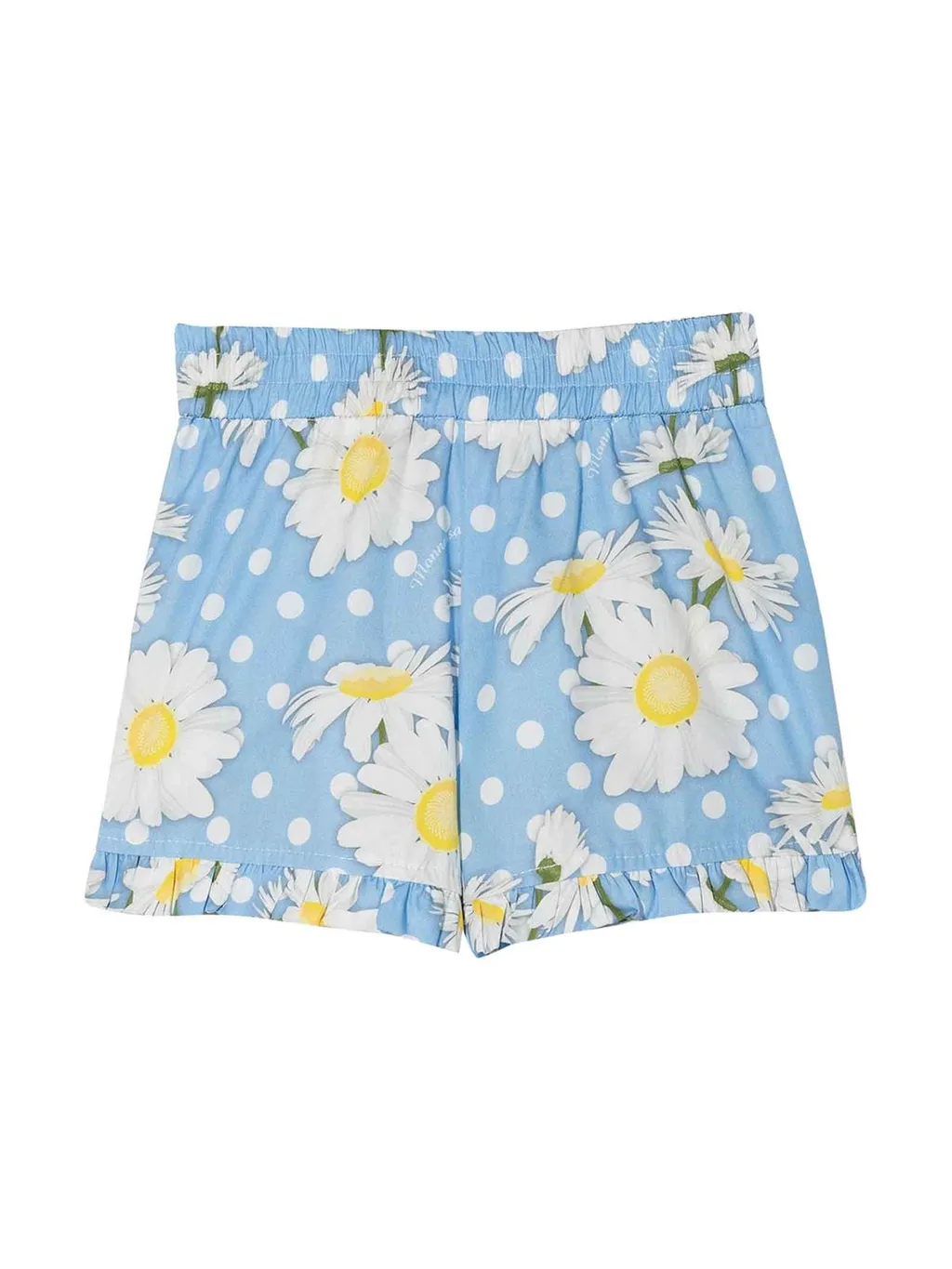 Monnalisa Floral Printed Elasticated Waistband Shorts