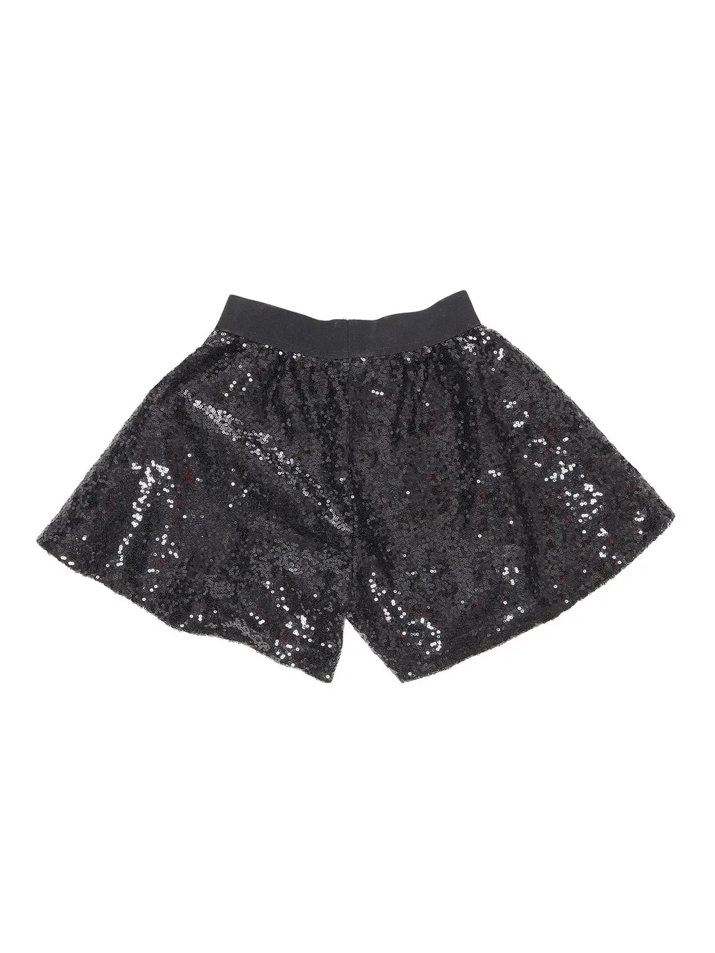 Monnalisa Sequin-Embellished Flared Shorts
