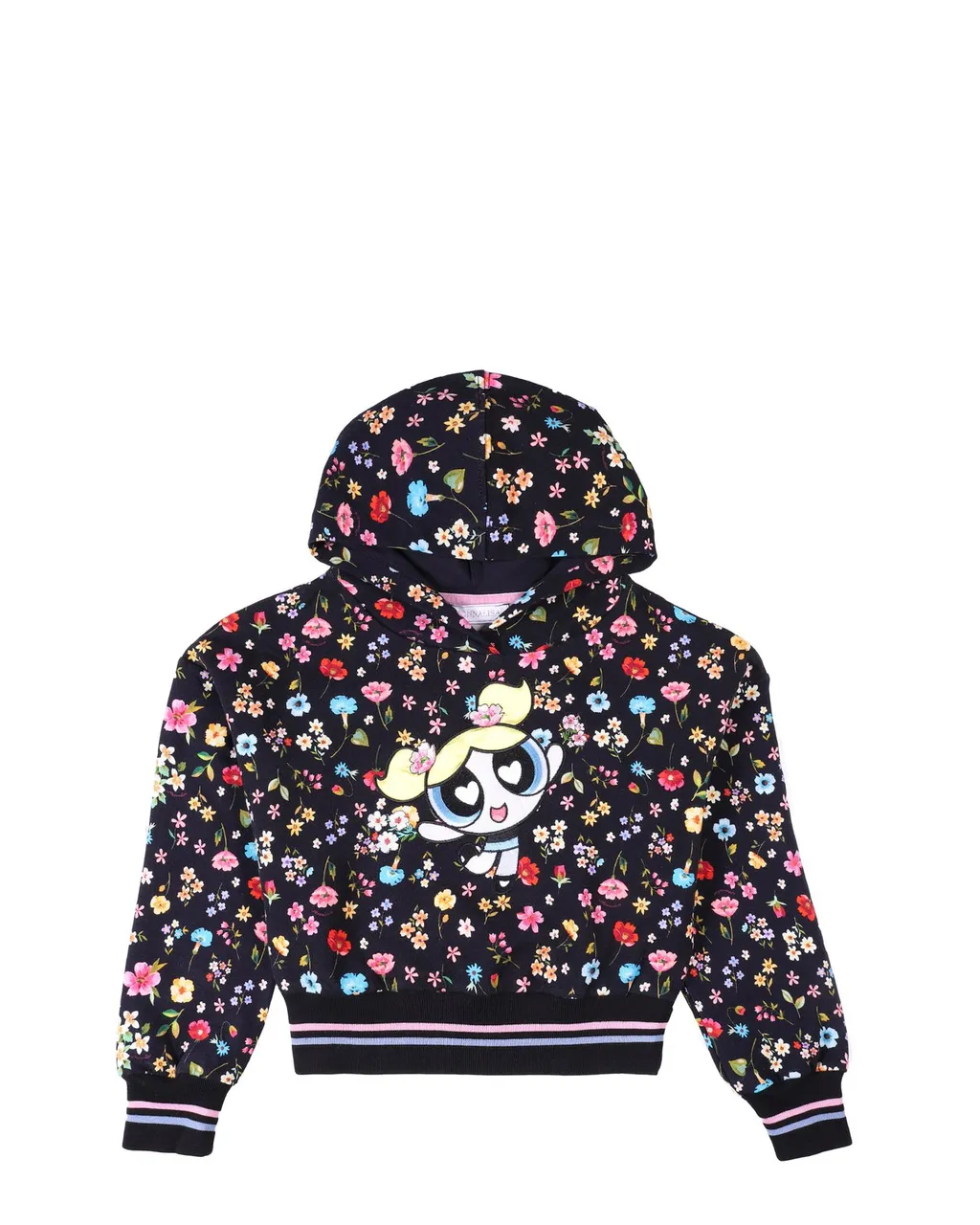 Monnalisa Floral Printed Hoodie