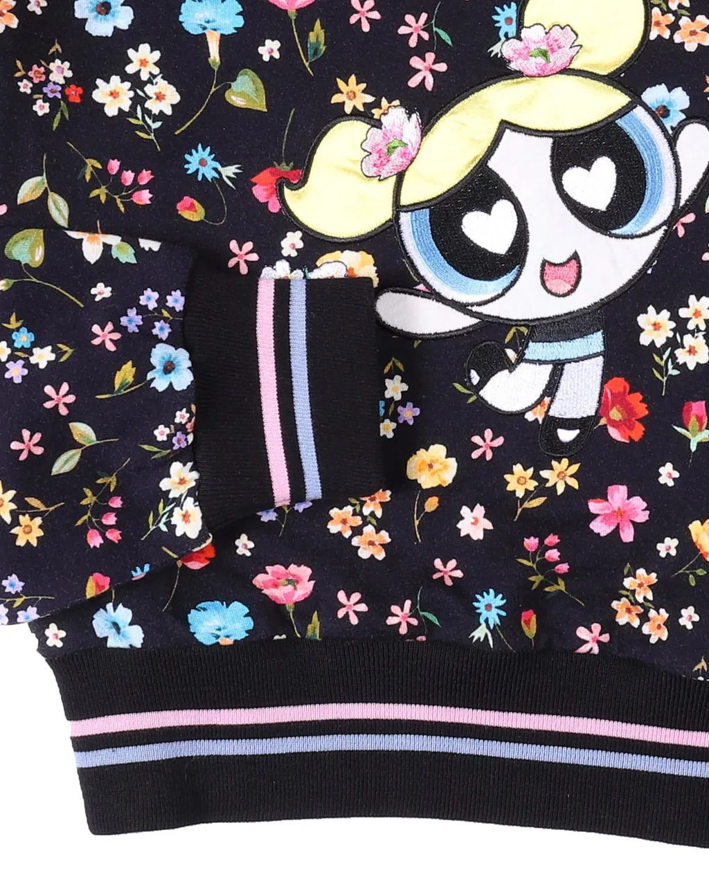 Monnalisa Floral Printed Hoodie