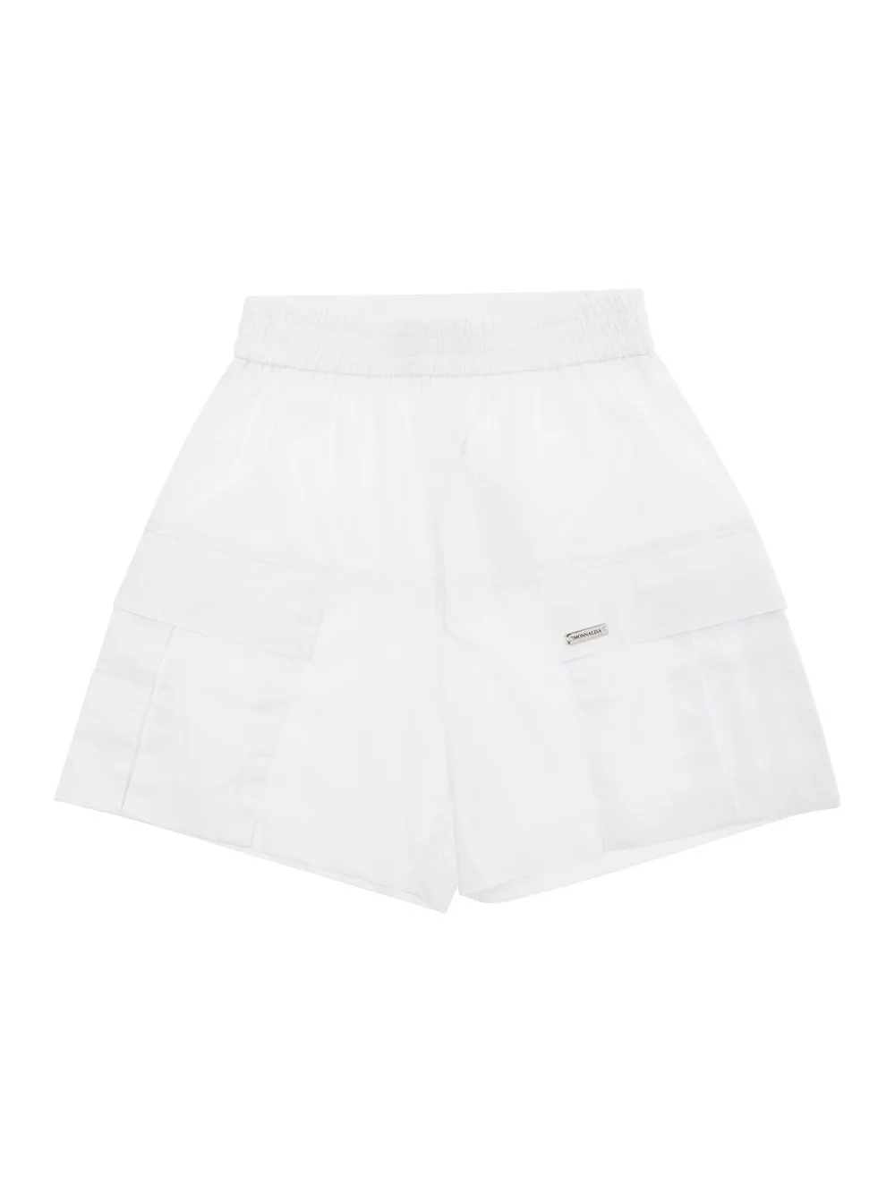Monnalisa Poplin Cargo Bermuda Shorts