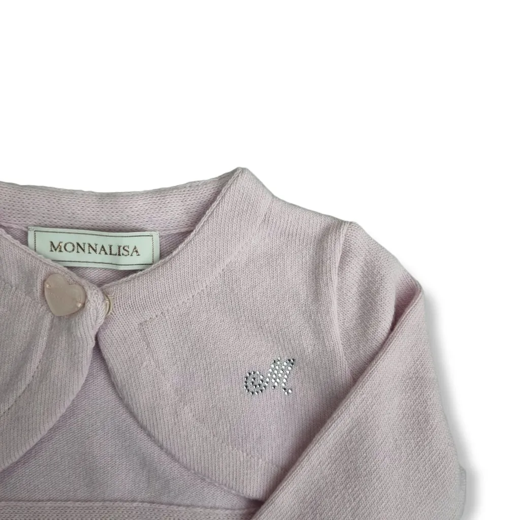 Monnalisa Angora Wraparound Cardigan