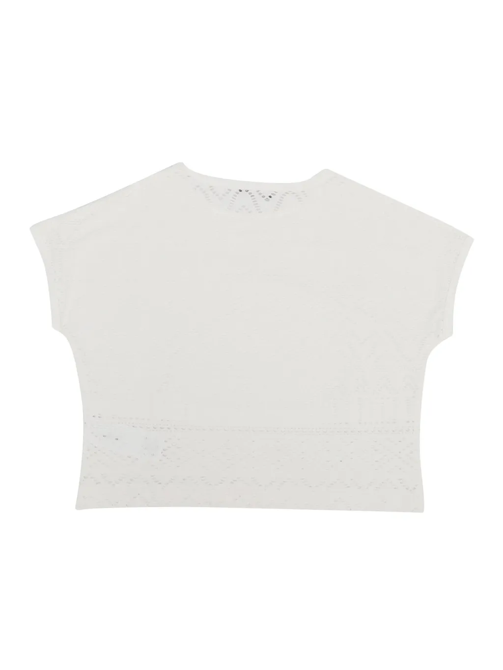 Monnalisa Openwork Jersey Top