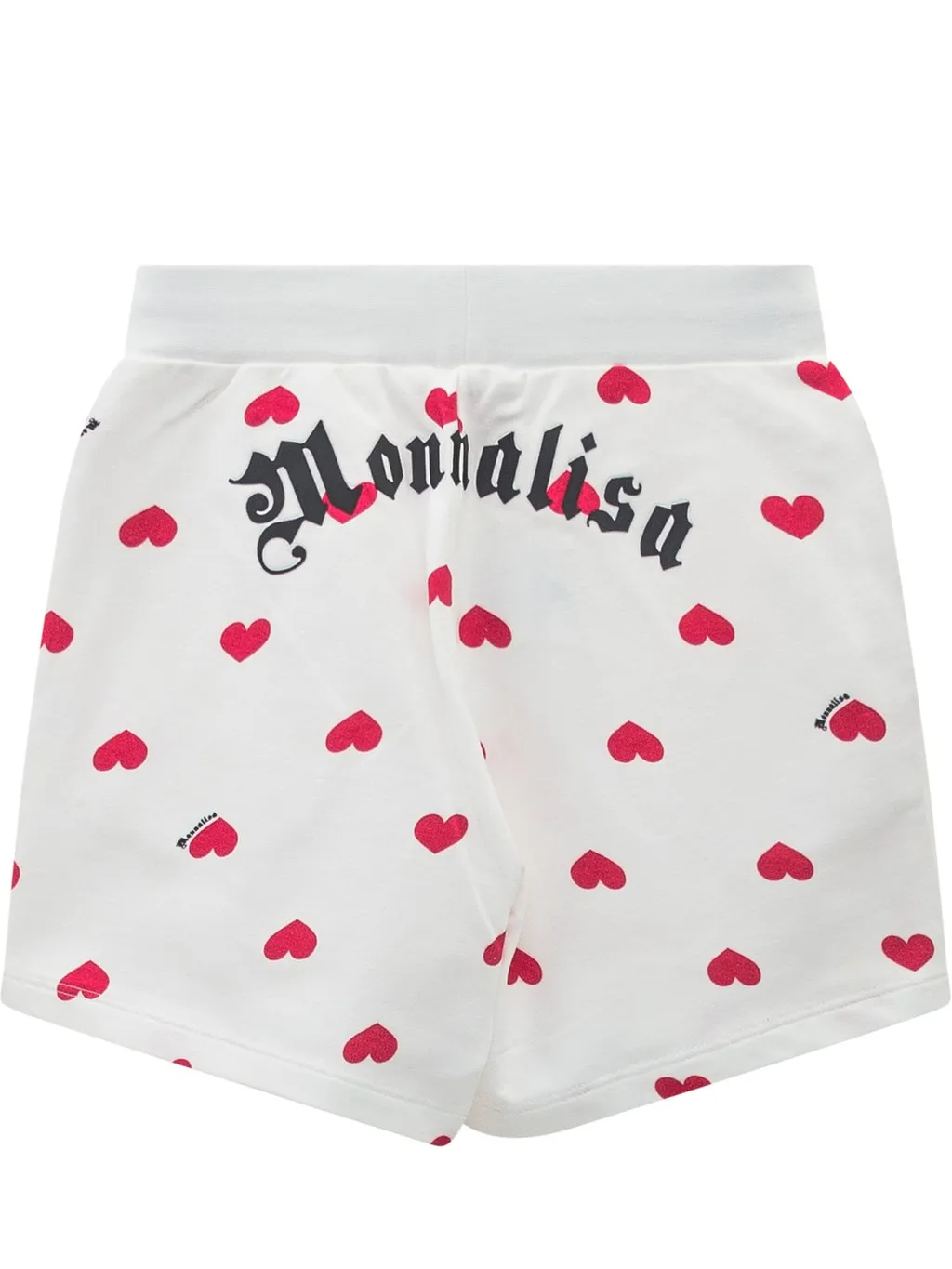 Monnalisa All-Over Heart Printed Shorts
