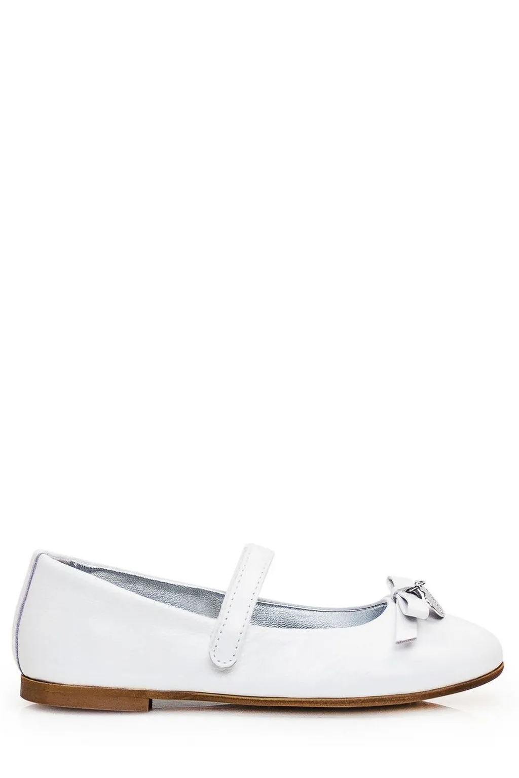 Monnalisa Bow Detailed Ballet Flats