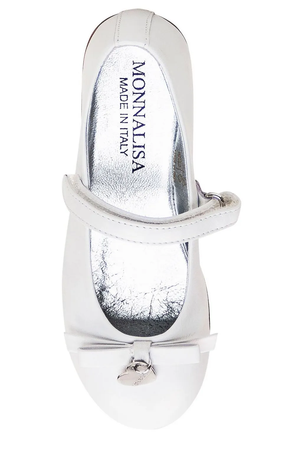 Monnalisa Bow Detailed Ballet Flats