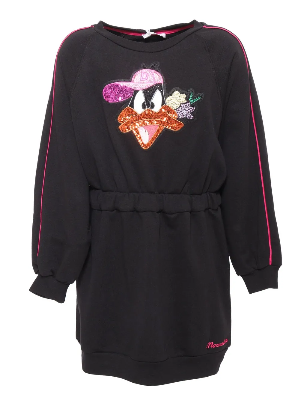 Monnalisa X Looney Tunes Long-Sleeved Crewneck Dress