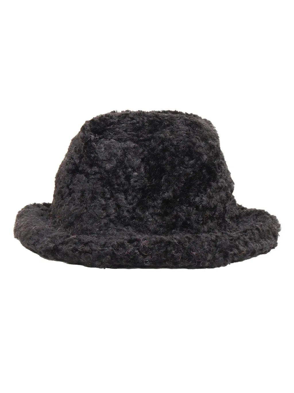 Monnalisa Heart-Patch Dropped Narrow Brim Bucket Hat