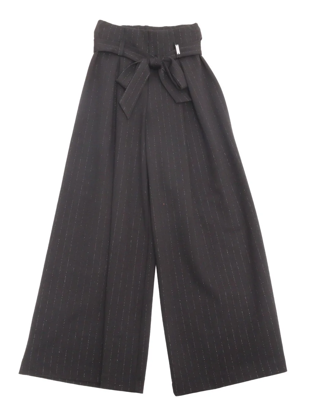 Monnalisa Logo-Patch Belted Straight Leg Trousers