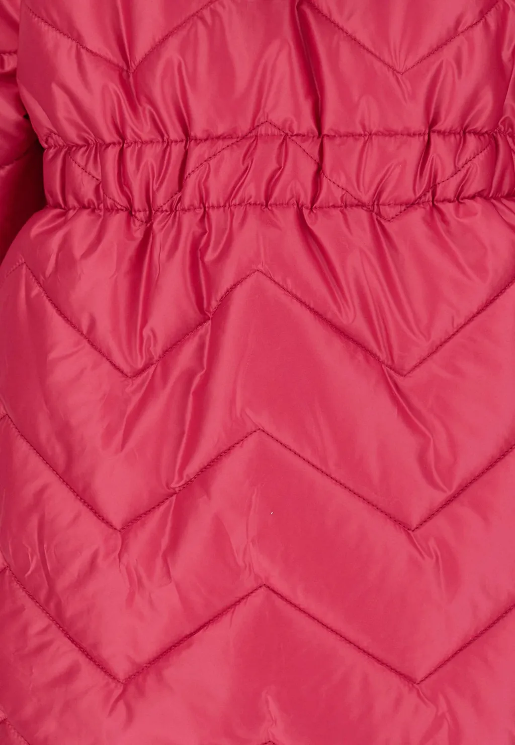 Monnalisa Logo Patch Quilted Hooded Down Jacket