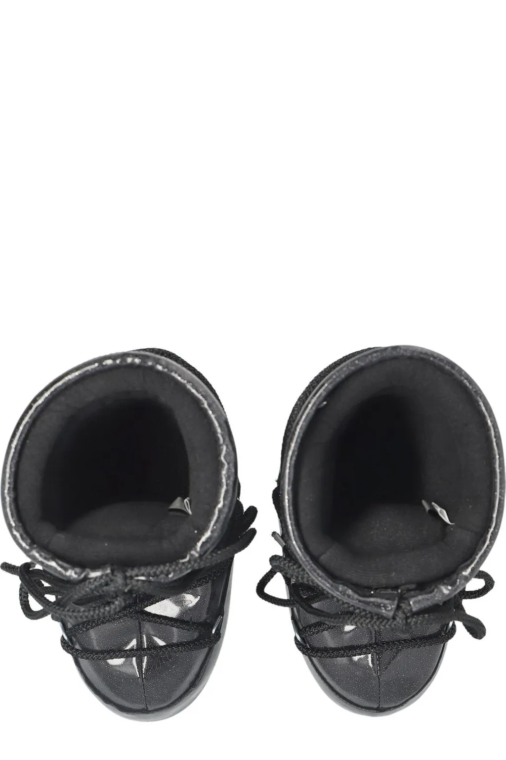 Moon Boot Kids Icon Glitter Lace-Up Snow Boots