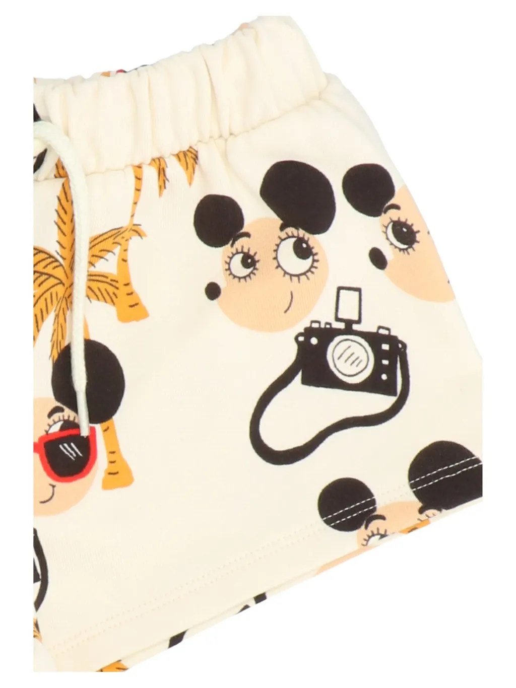 Mini Rodini Graphic Printed Drawstring Shorts