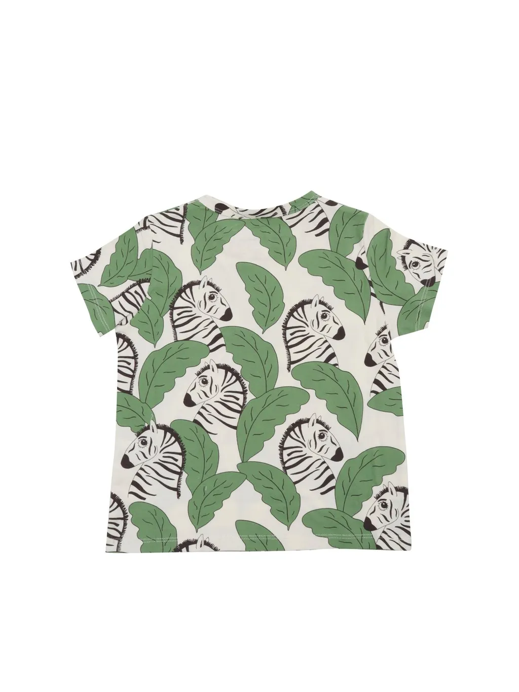 Mini Rodini Zebra Print Crewneck T-Shirt