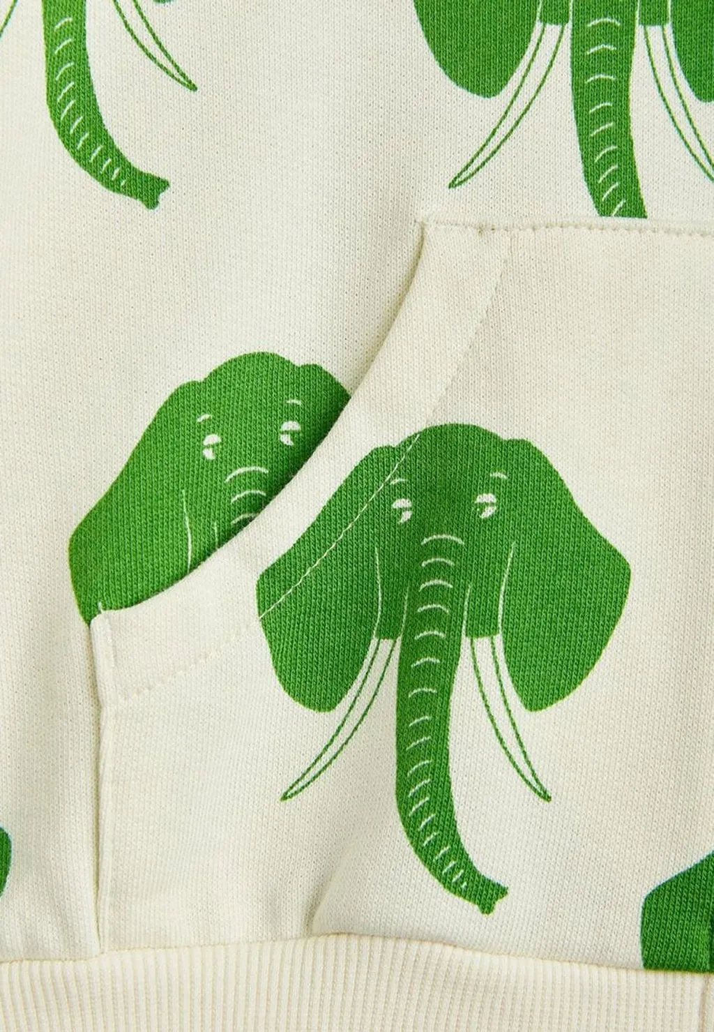Mini Rodini Elephant-Printed Hoodie